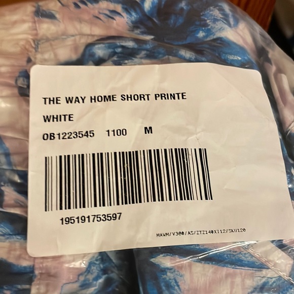 Free People Movement The Way Home Shorts Medium blue tropical - Picture 5 of 5